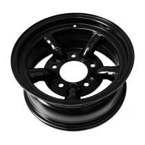 Jante acier TYREX HD 7x16 ET-25 noire – Defender & Discovery